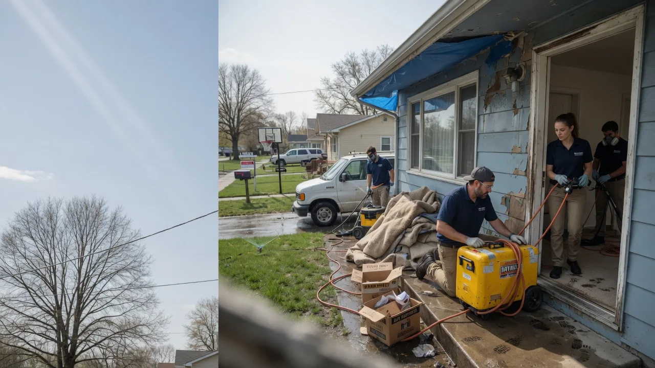 Basement Flood Cleanup in Glasco, KS near me